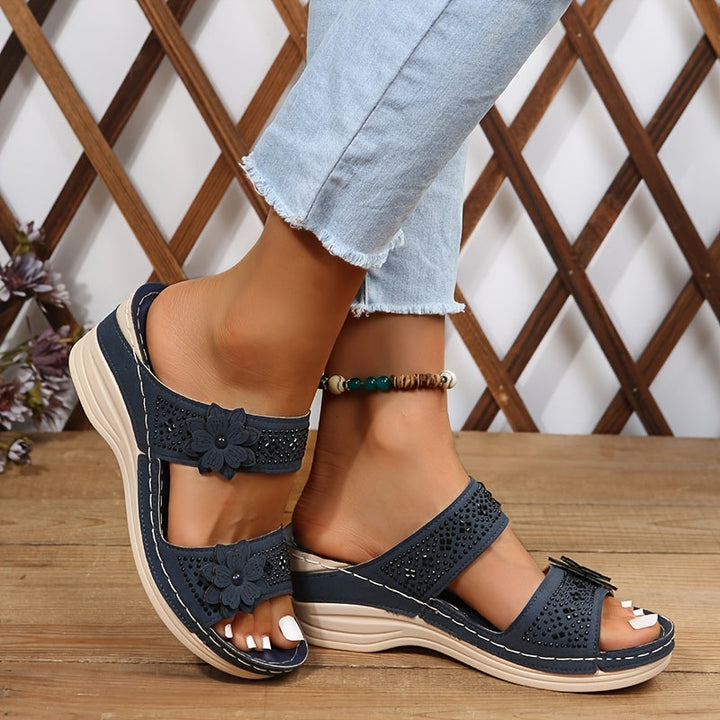 Sandales Confort Compensées Rosalie