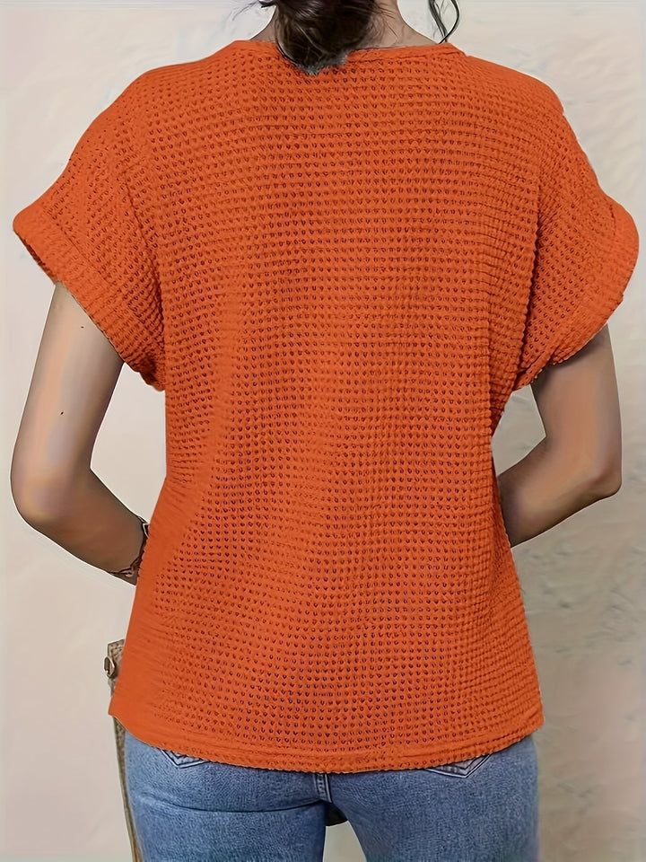Violet | Detailed Knitted Top
