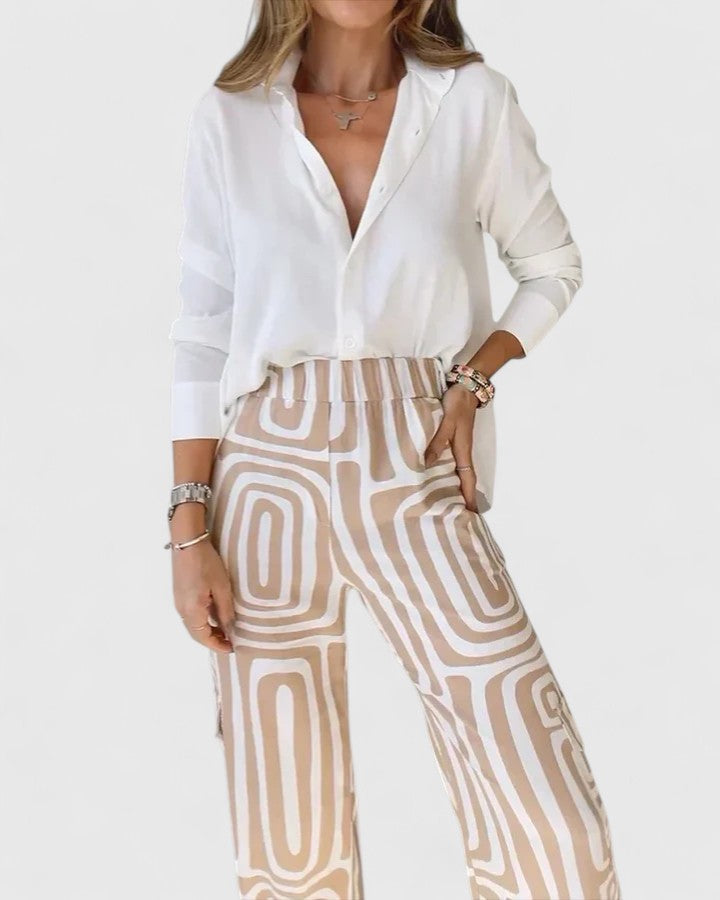 Kira | Elegant Two-Piece Set (FREE BELT INCLUDED)