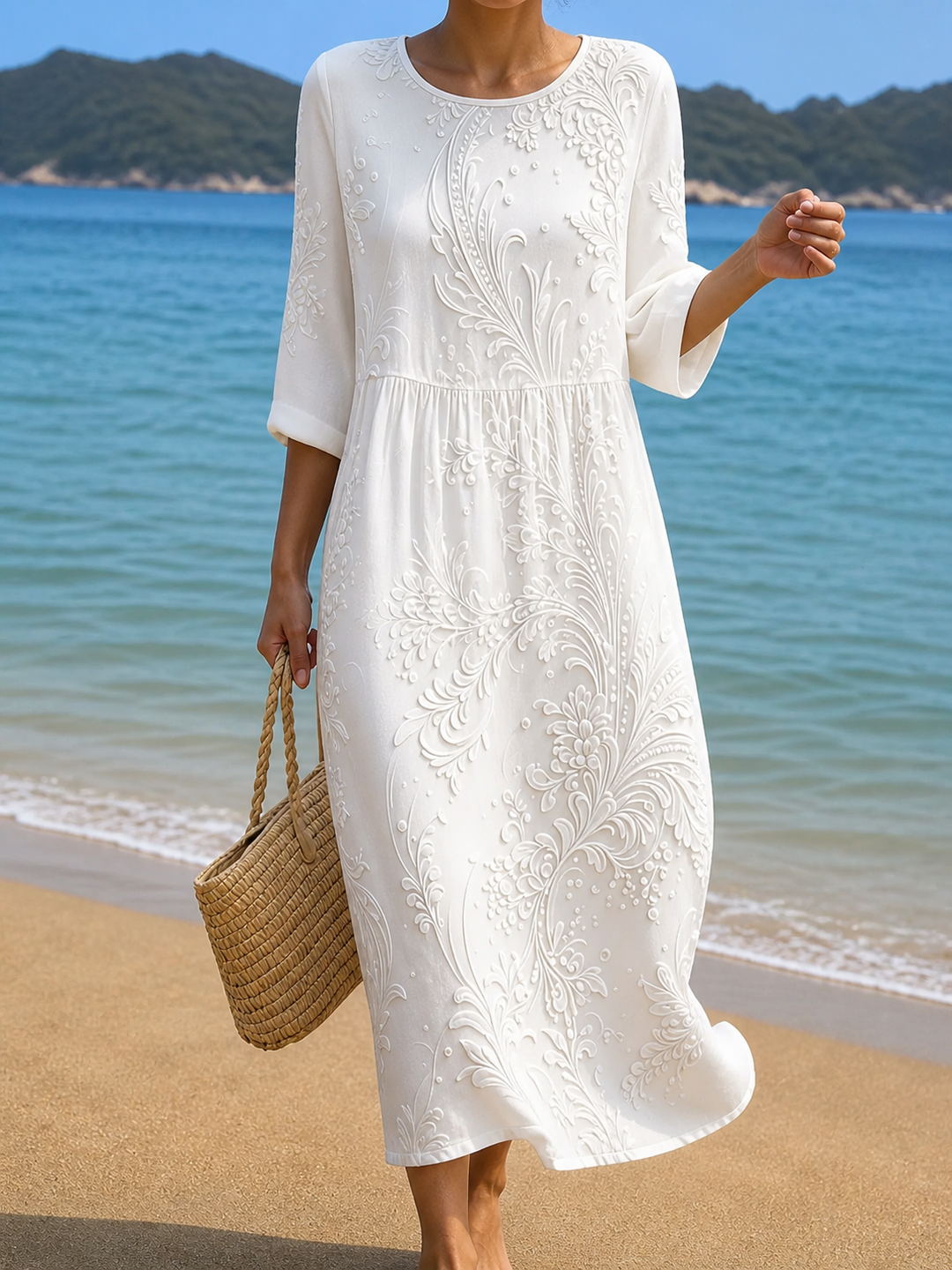 Robe à imprimé floral