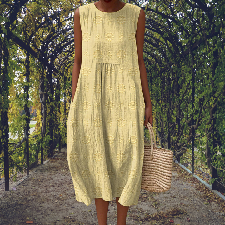 Ginevra™ | Sleeveless Pocket Maxi Dress