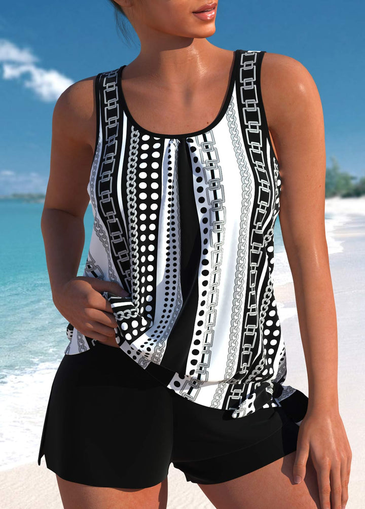 Helena | Stylish Floral Tankini Set Women