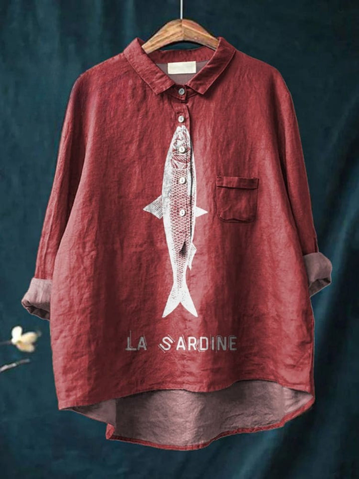 DELACROIX | Chemise Élégante à Motif Adèle