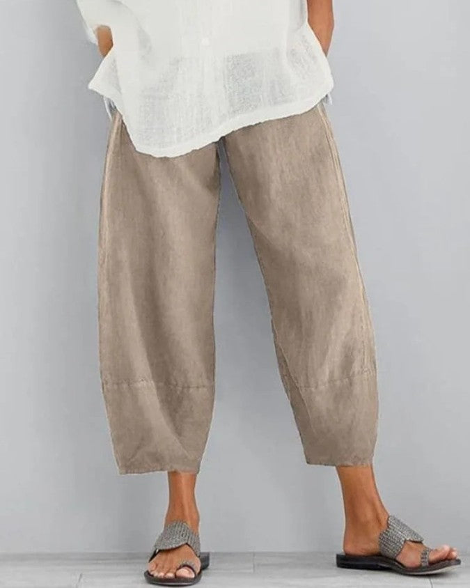 Margaret – Relaxed Crop Pants