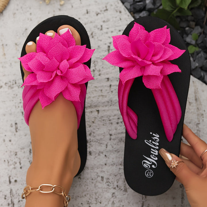 Sandales Fleur Élégante