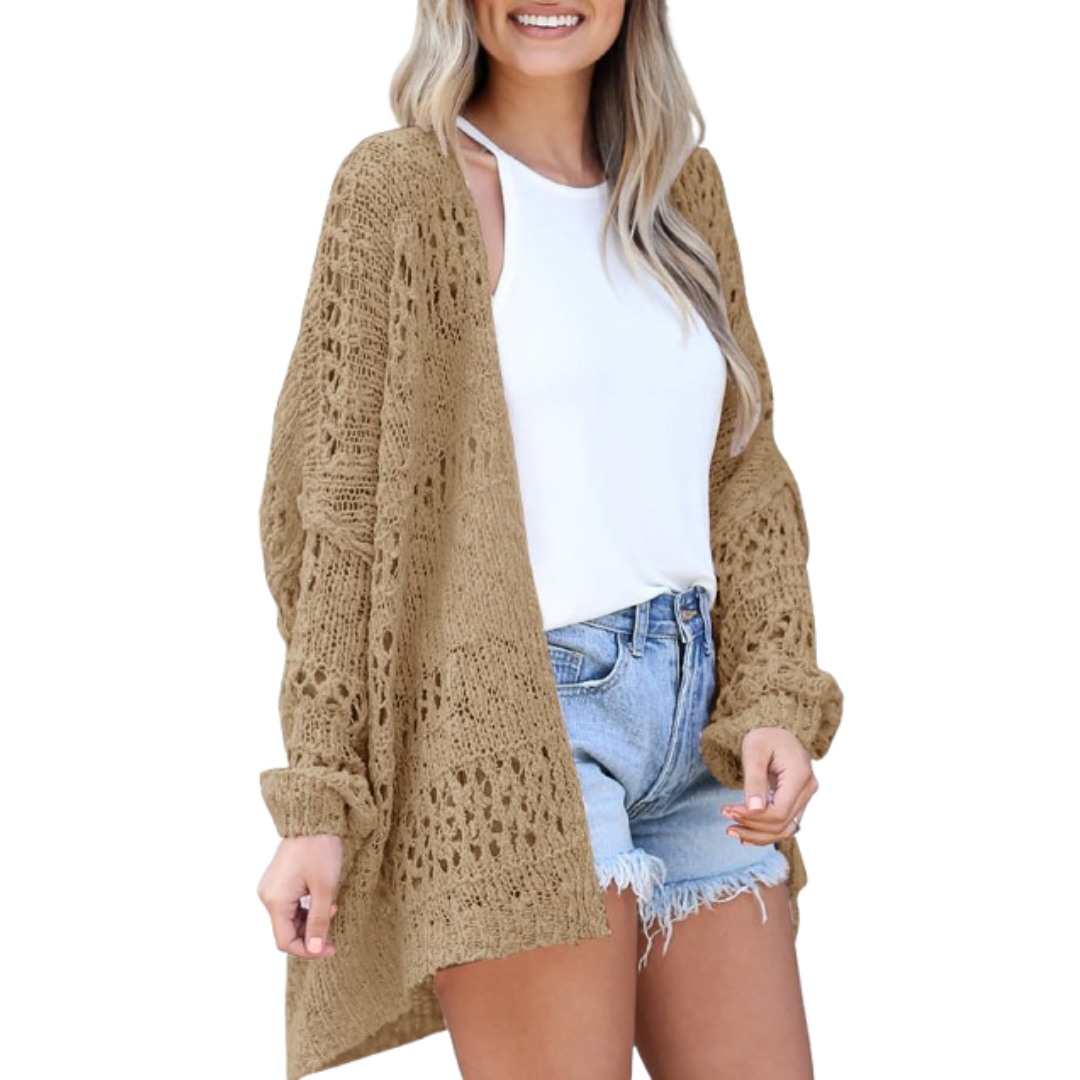 NAOMI | Lightweight Oversized Boho Summer Cardigan