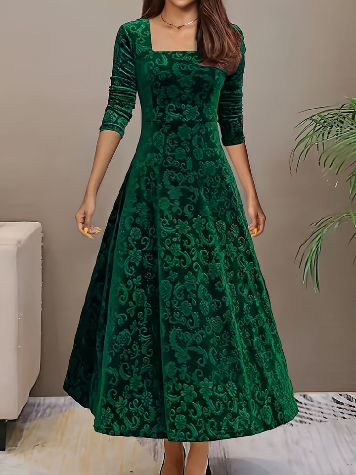 Nicola™ Elegant Velvet Dress