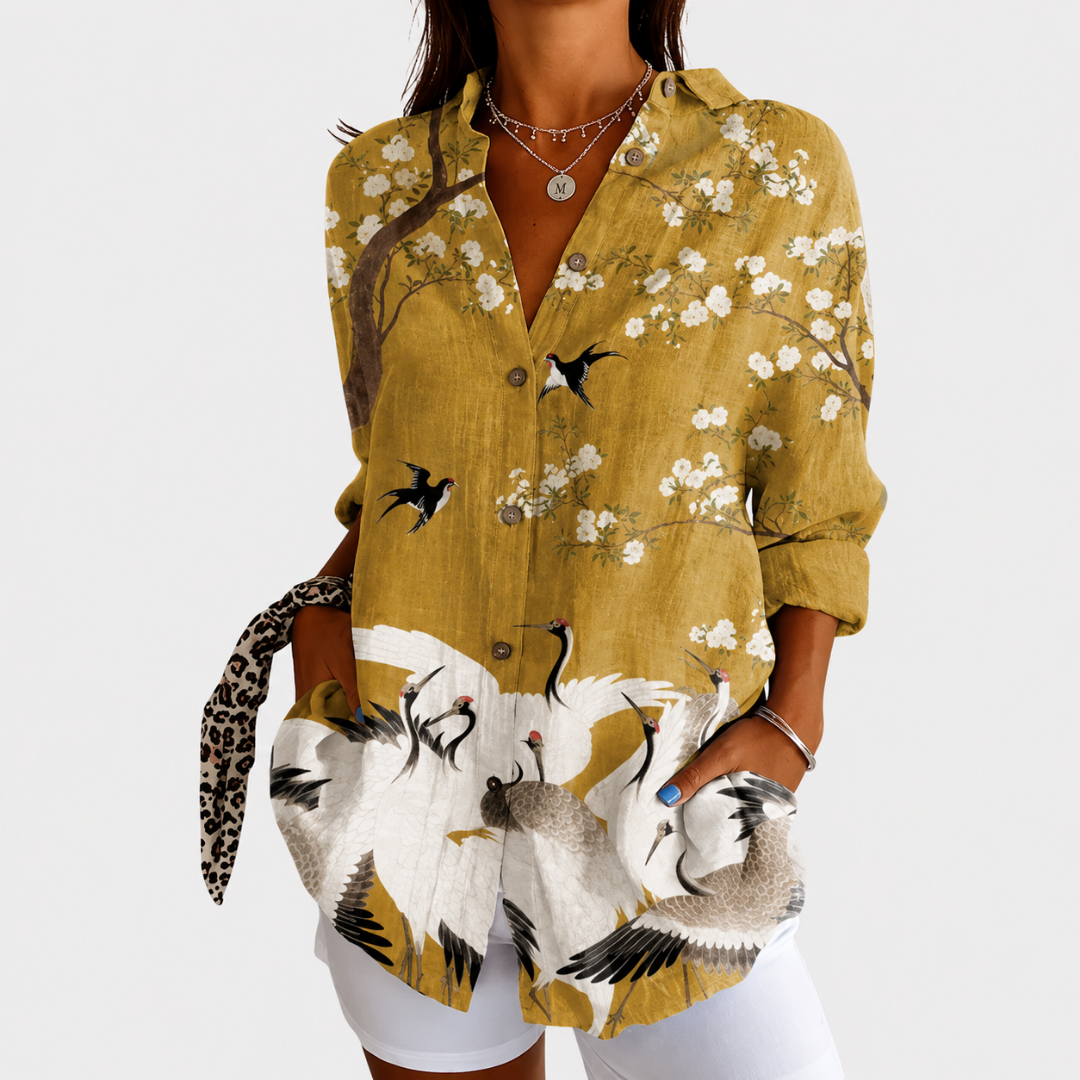 Blouse Légère à Imprimé Coloré