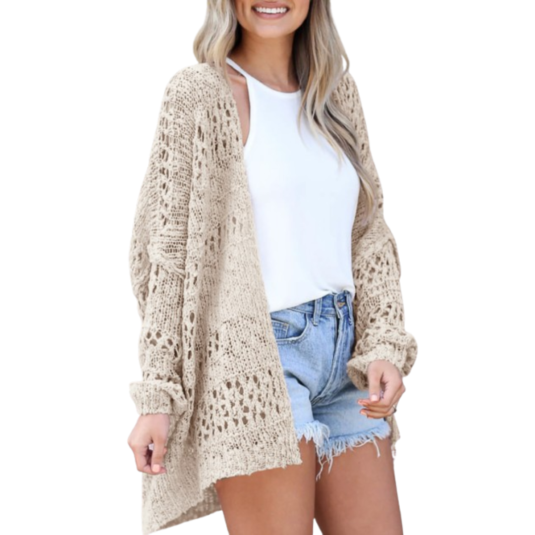 NAOMI | Lightweight Oversized Boho Summer Cardigan