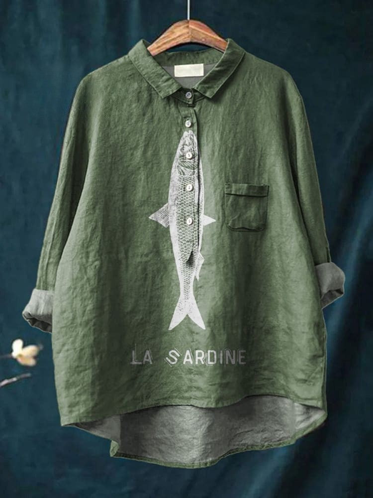 DELACROIX | Chemise Élégante à Motif Adèle