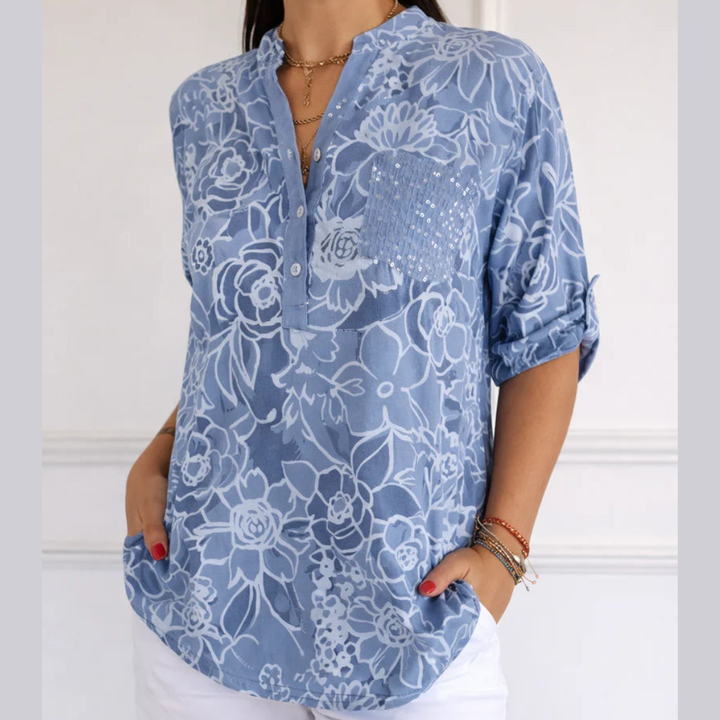 Avery | Elegant Blouse with Pocket