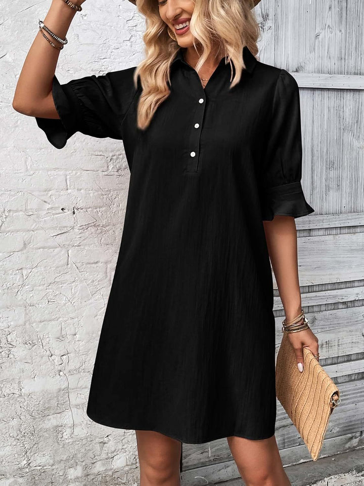 Cameron | Robe élégante à volants