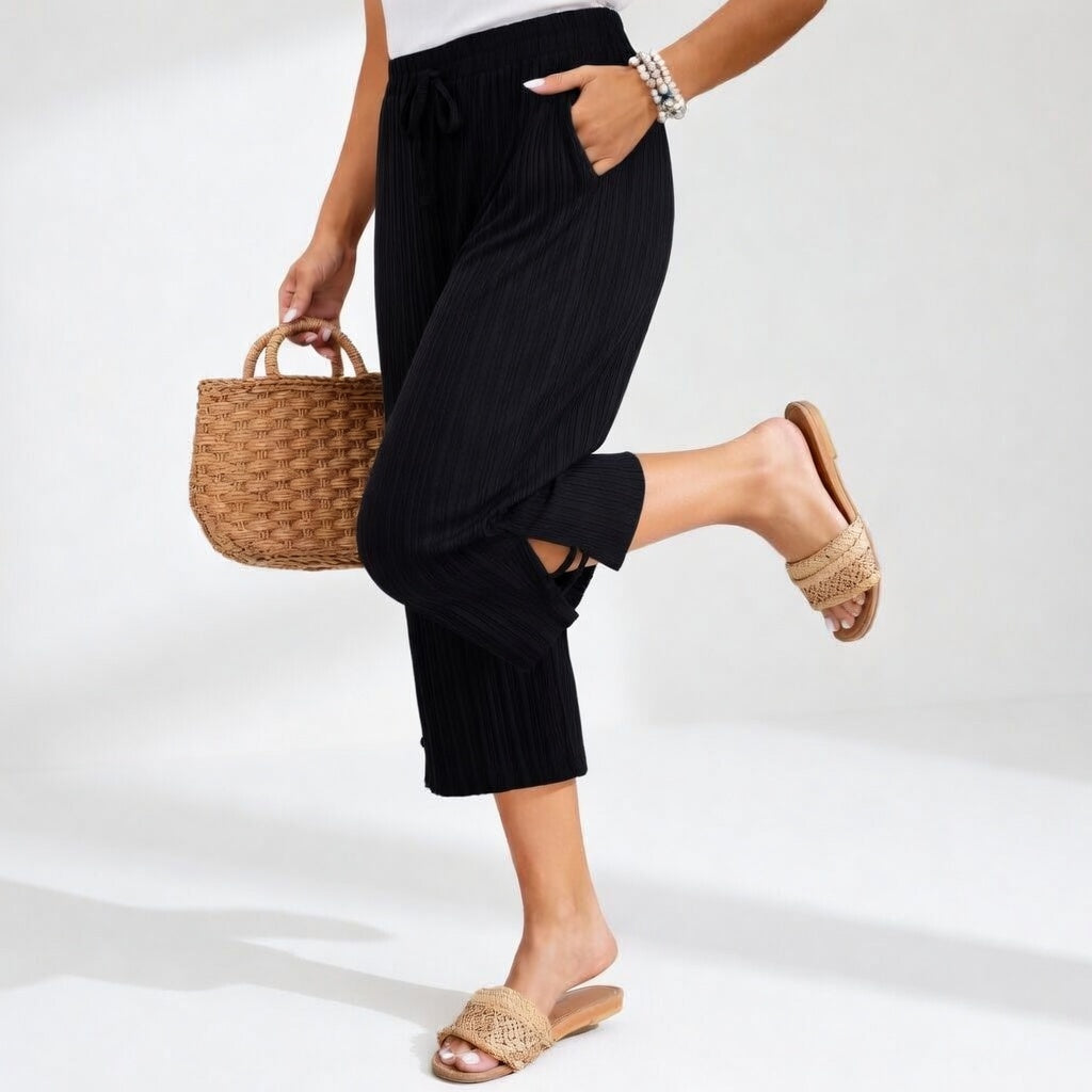 Lauréline™ — Fluid Elegant Comfortable Summer Trousers