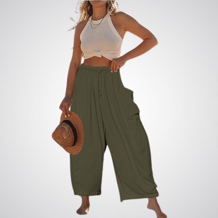 ELENA | Wide-Leg Comfort Pants