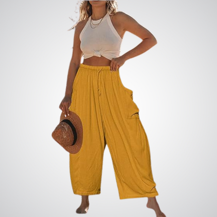 ELENA | Wide-Leg Comfort Pants