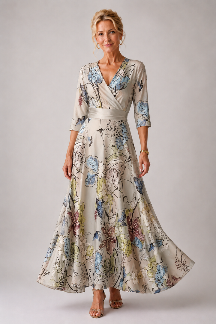 Yael | Robe Chic à Imprimé Floral