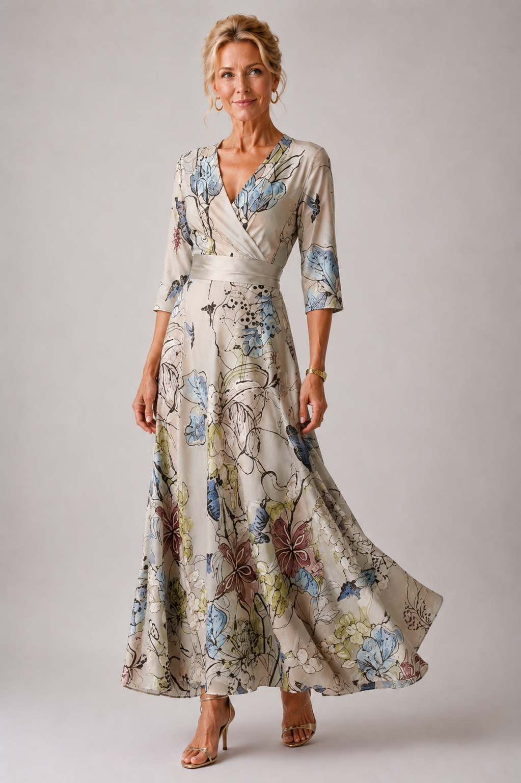 Yael | Robe Chic à Imprimé Floral