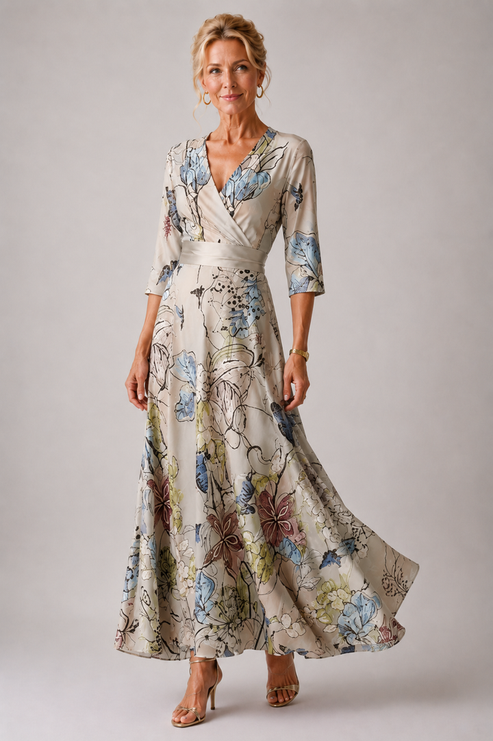 Yael | Robe Chic à Imprimé Floral