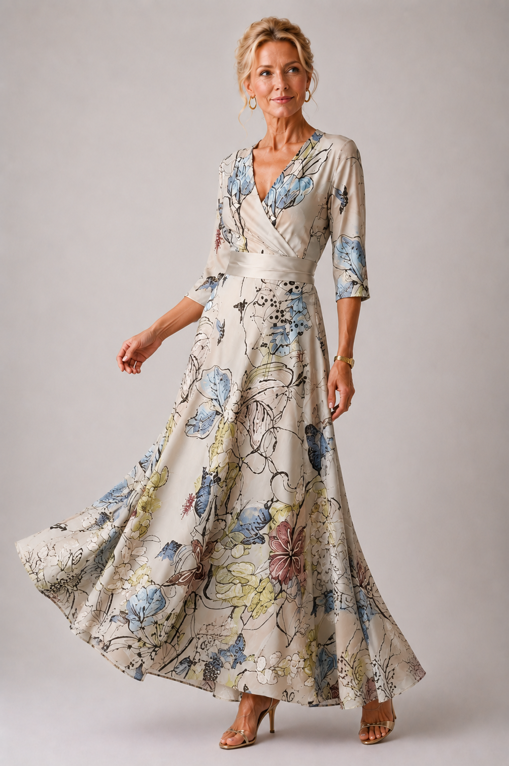 Yael | Robe Chic à Imprimé Floral