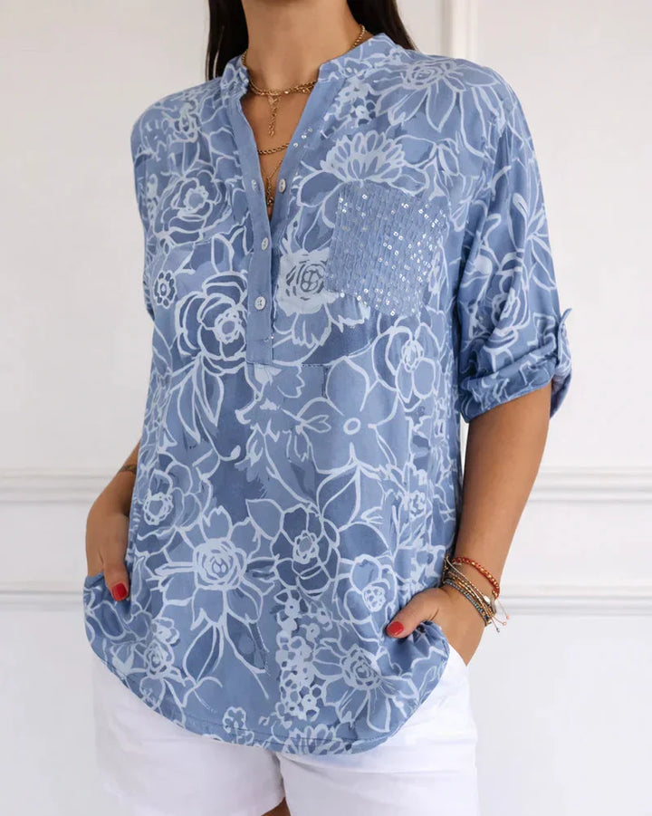 Avery | Elegant Blouse with Pocket