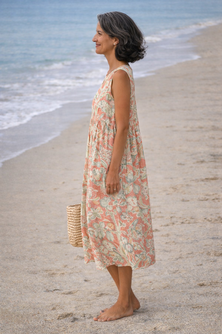 Belén | Floral Midi Dress
