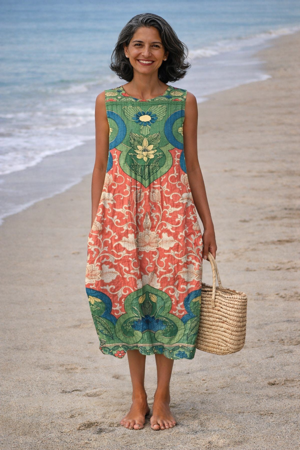 Vera | Bohemian Midi Dress