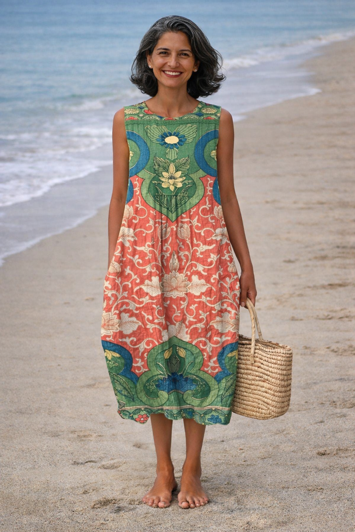 Vera | Bohemian Midi Dress