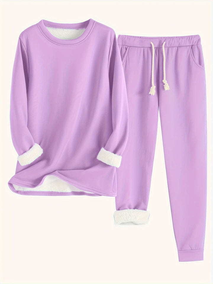 Hailey | Comfortable Fleece-lined Set