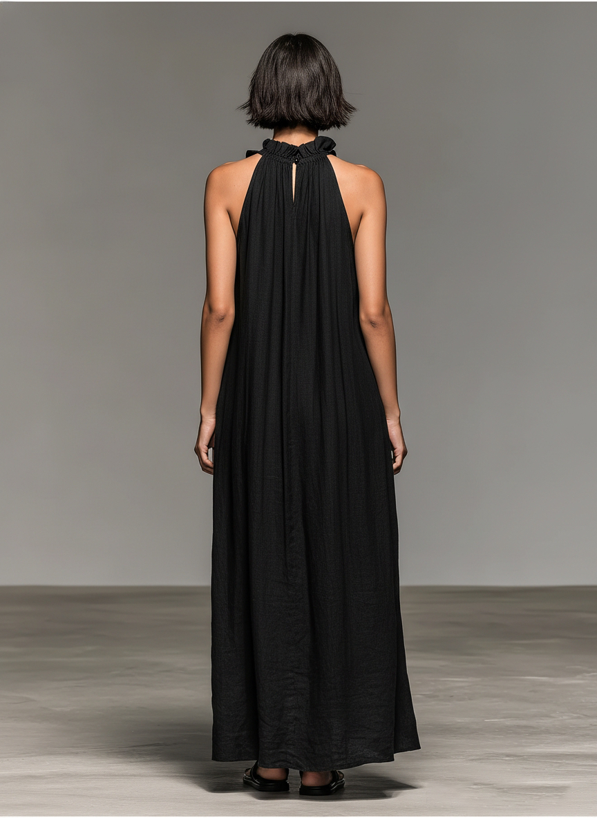 Gwyneth | Robe Longue à Volants