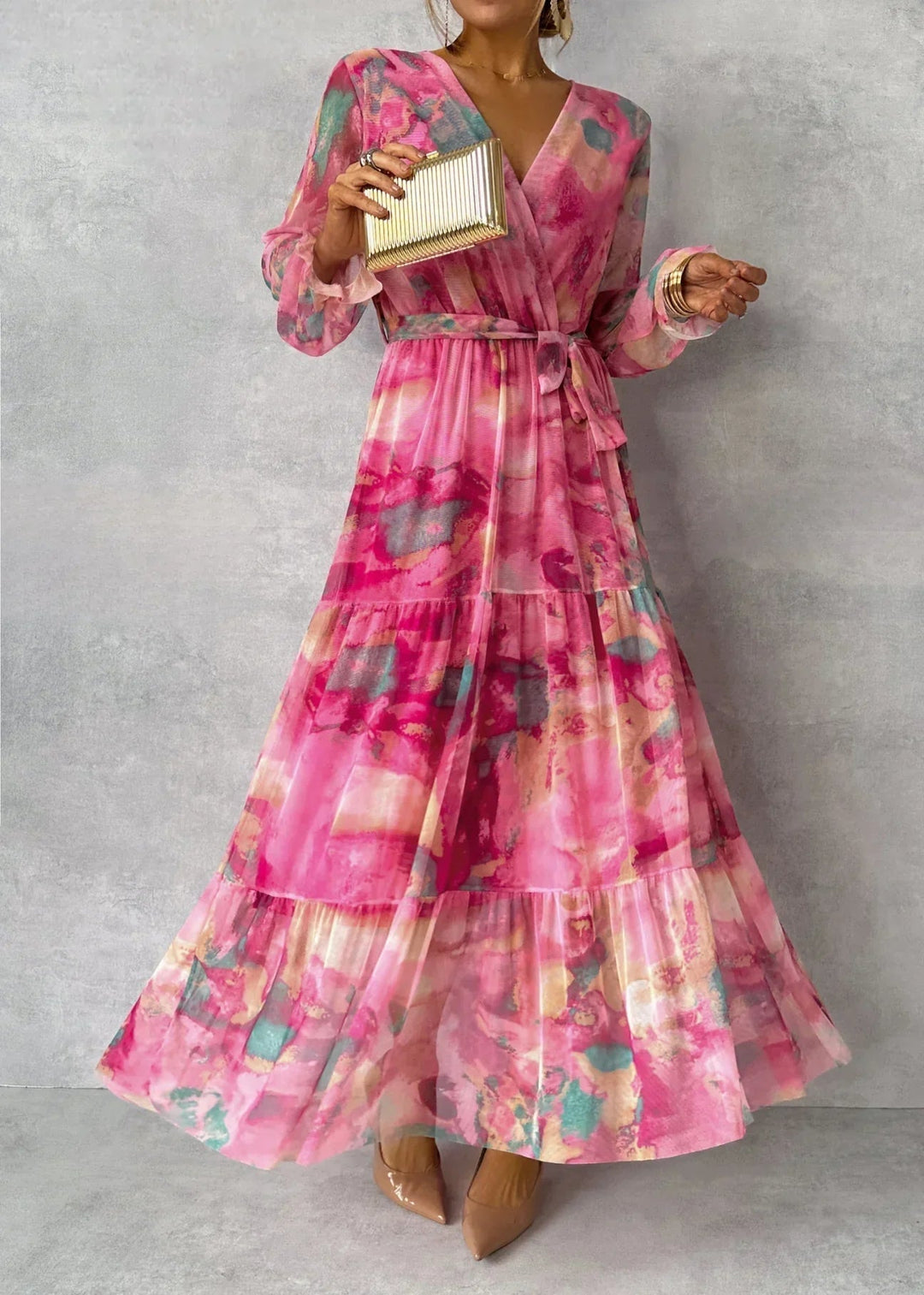 Hazel™ | Floral Wrap Dress