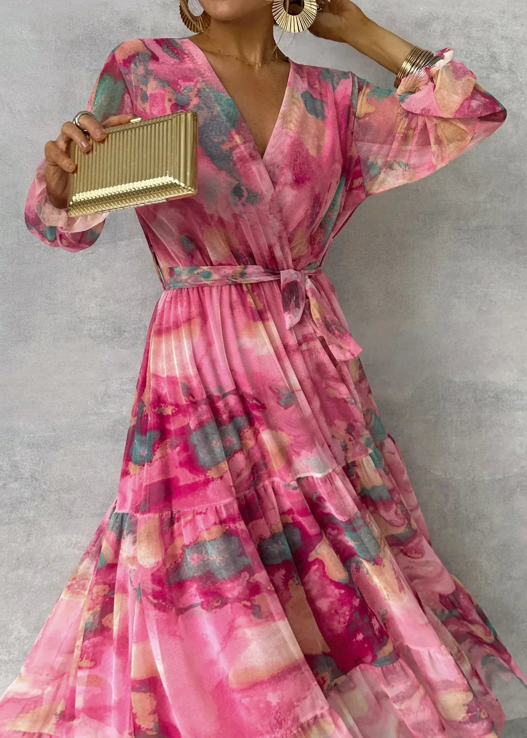 Hazel™ | Floral Wrap Dress