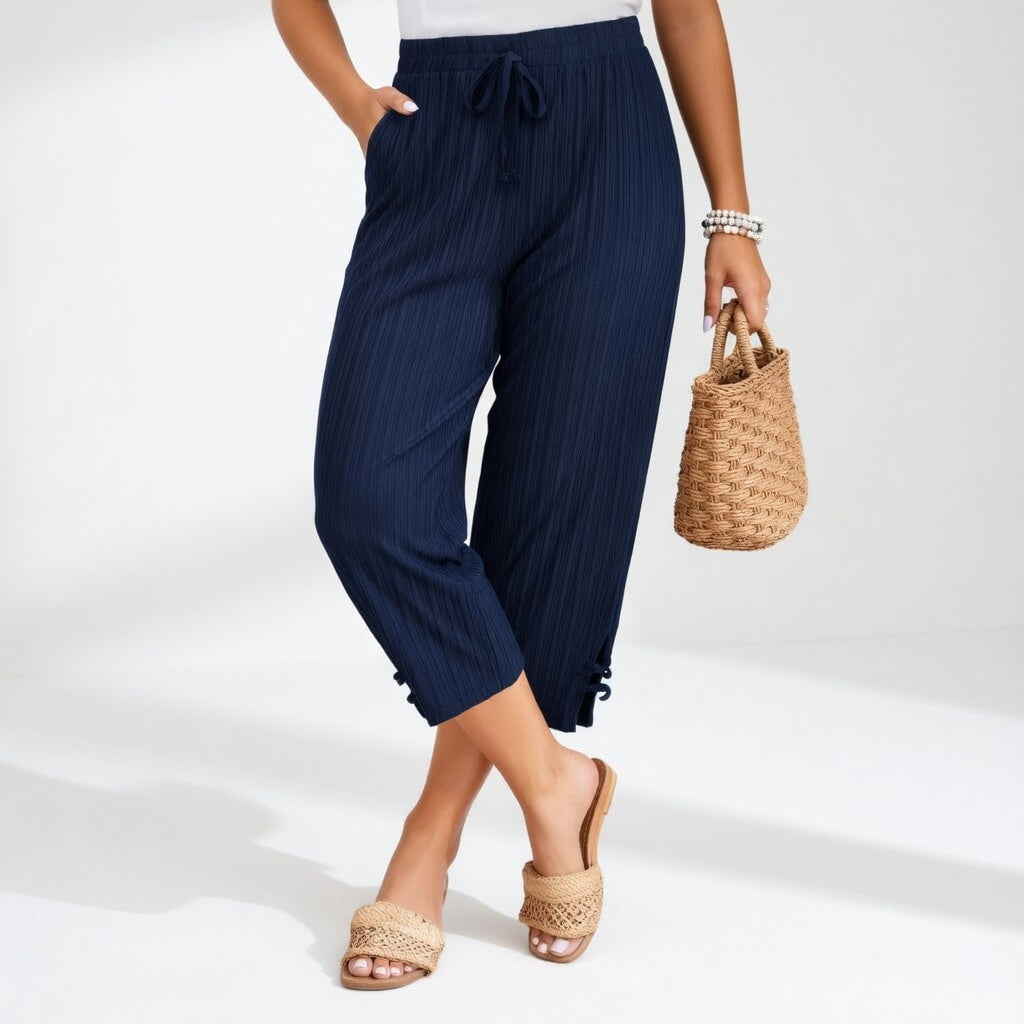 Lauréline™ — Fluid Elegant Comfortable Summer Trousers