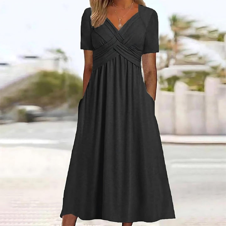 SOFIA | Midi Dress With a Flattering Silhouette for Elegant Occasions