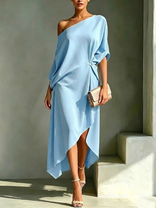 Calla | Robe Asymétrique Élégante