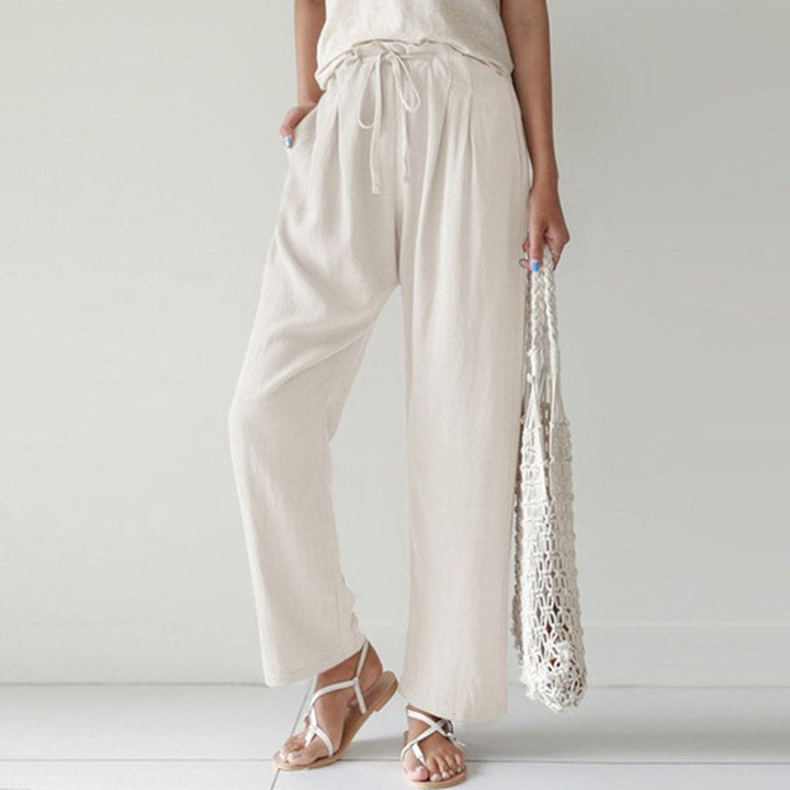 Vara - Pantalons Relaxed Fit avec Cordon de Serrage