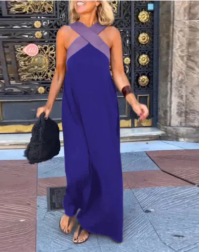 Quirine™ | Wrap-Front Maxi Dress-