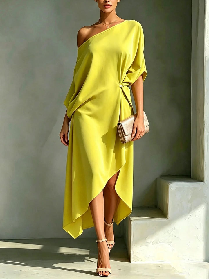 Calla | Robe Asymétrique Élégante