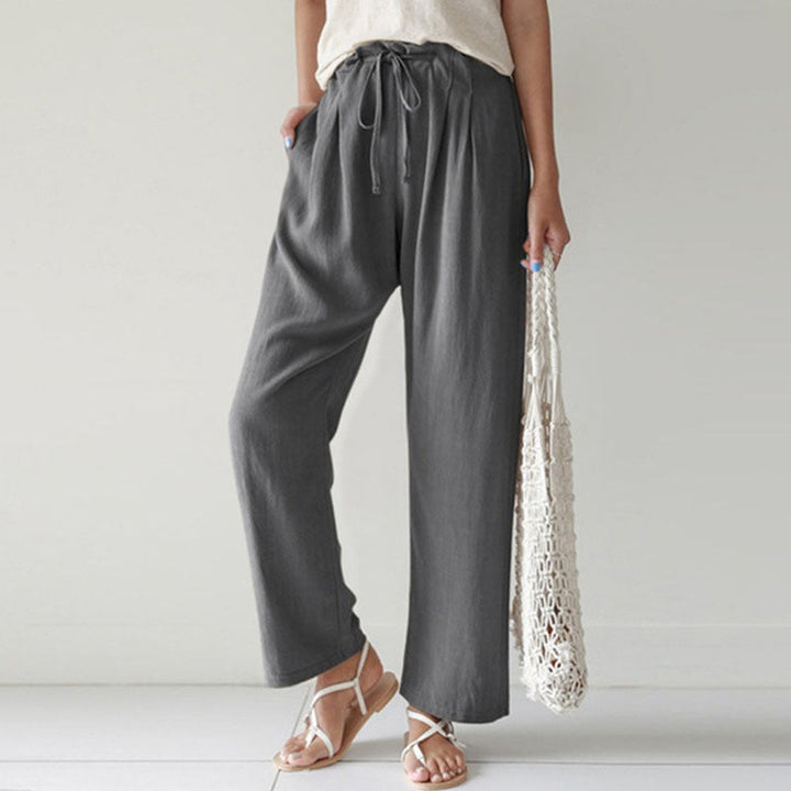 Vara - Pantalons Relaxed Fit avec Cordon de Serrage