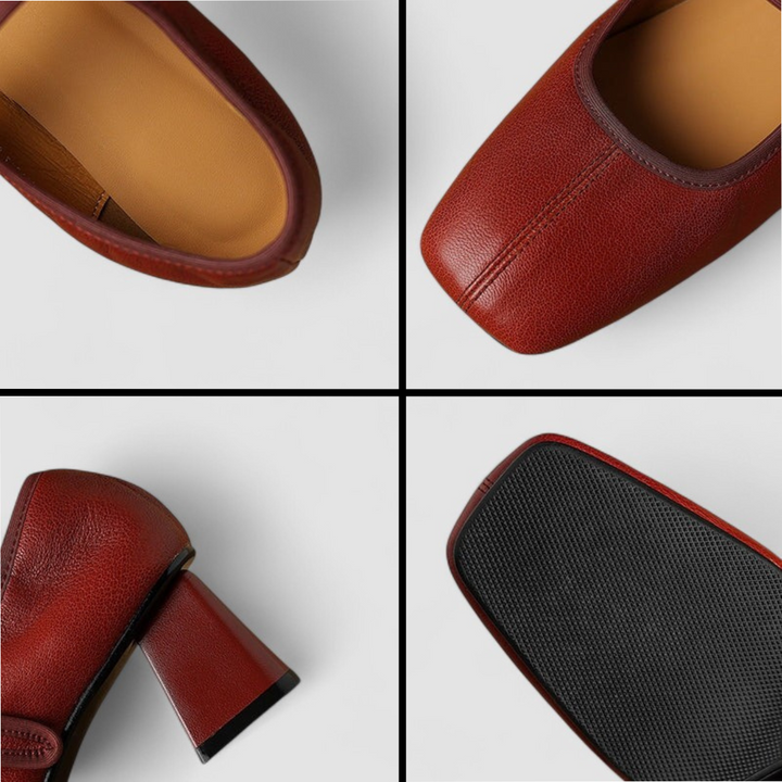 Sophia -  Orthopedic Leather Mary Jane Shoes
