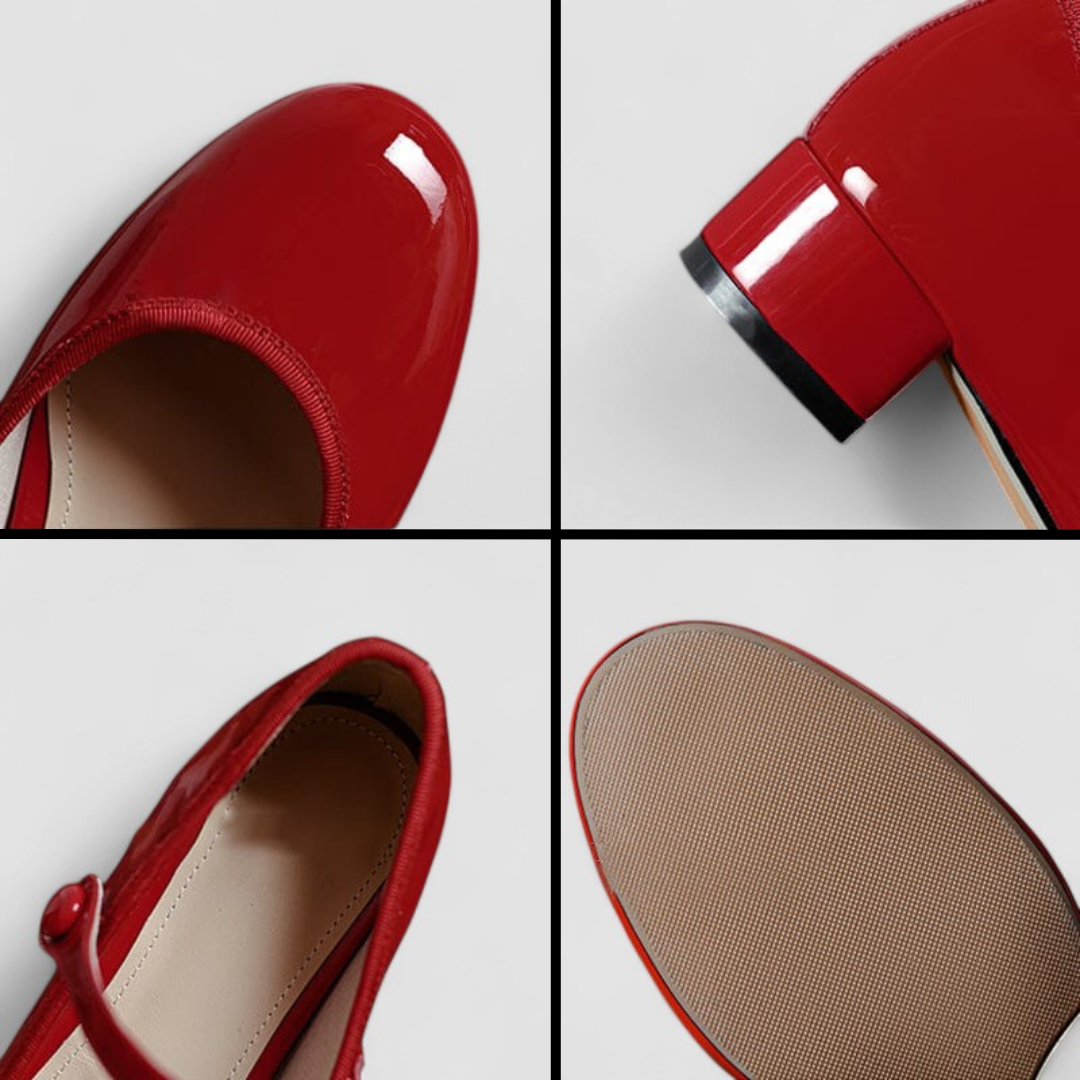 Harper - Orthopedic Leather Mary Jane Shoes