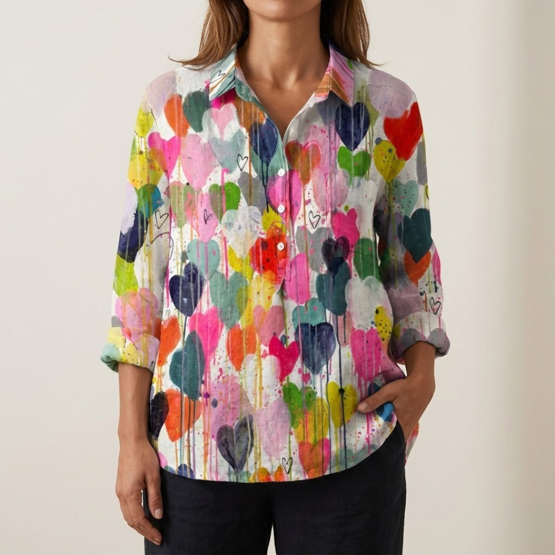 DELACROIX | Chemise Élégante à Motif Lucie
