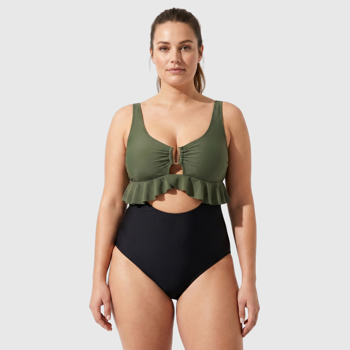 Lieke | Tummy Control Swimsuit with Cut-Out