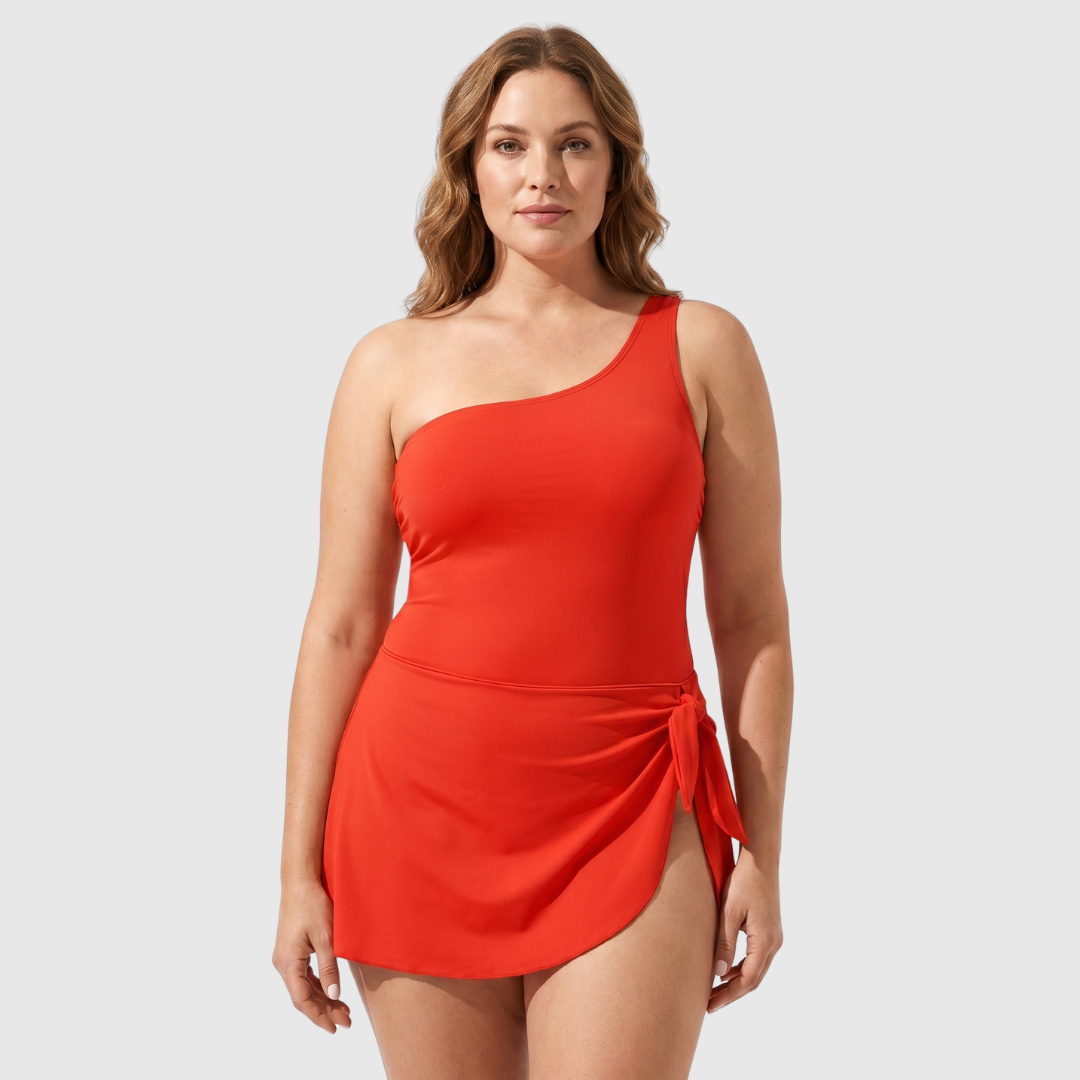 Nadine | Flattering Swimsuit with Skirt