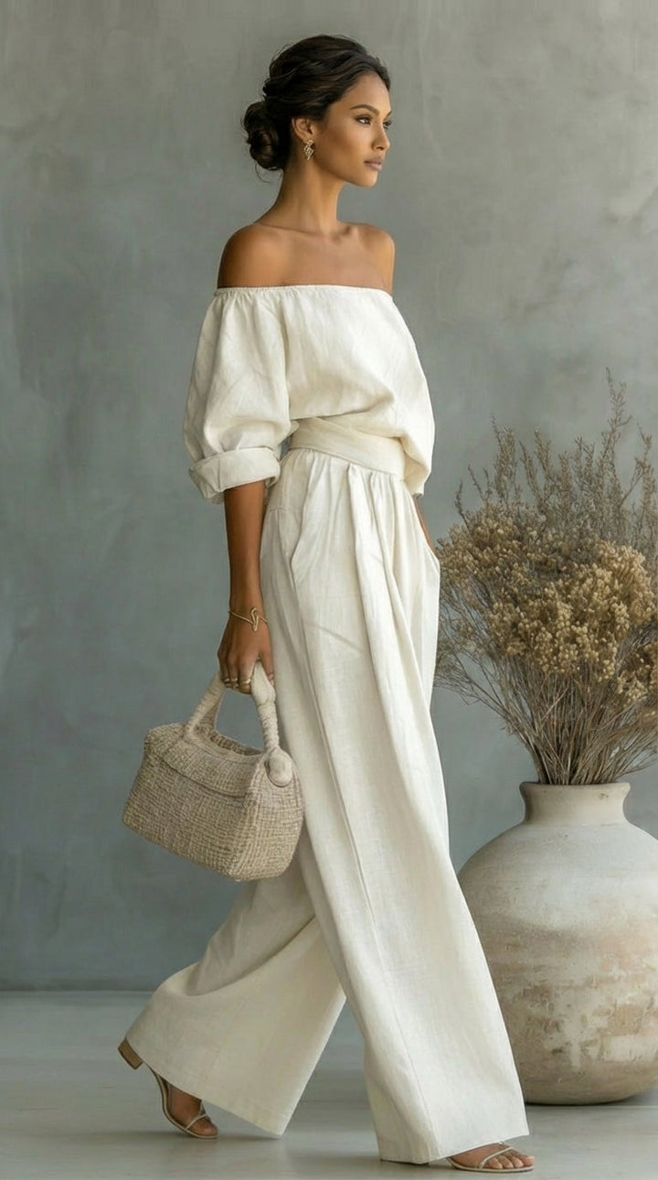Liliána™ – Exclusive linen-effect set for a stylish summer • S1