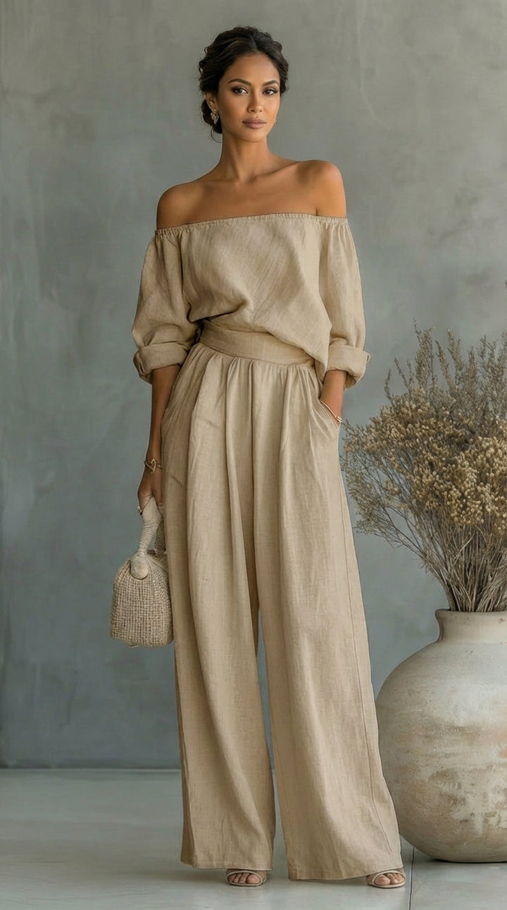 Liliána™ – Exclusive linen-effect set for a stylish summer • S1