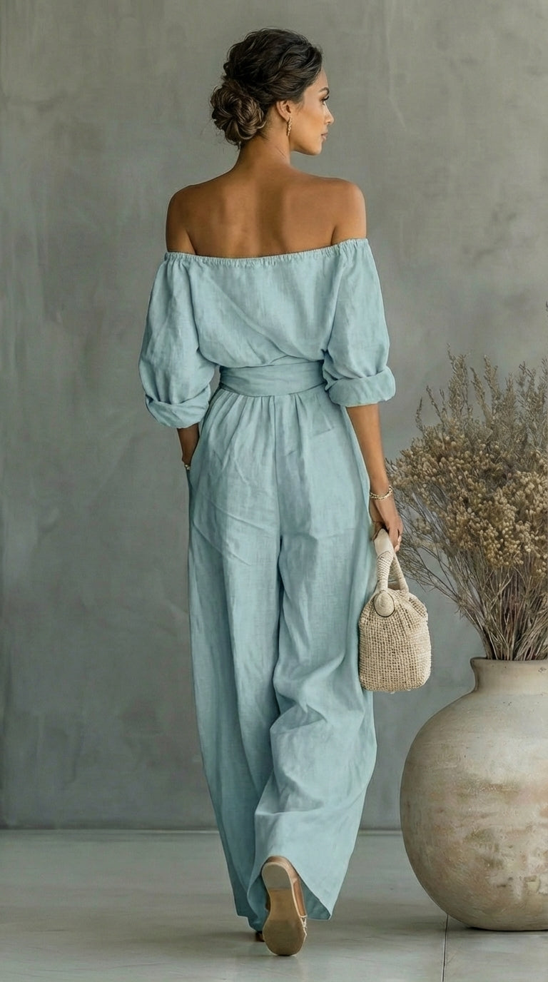 Liliána™ – Exclusive linen-effect set for a stylish summer • S1