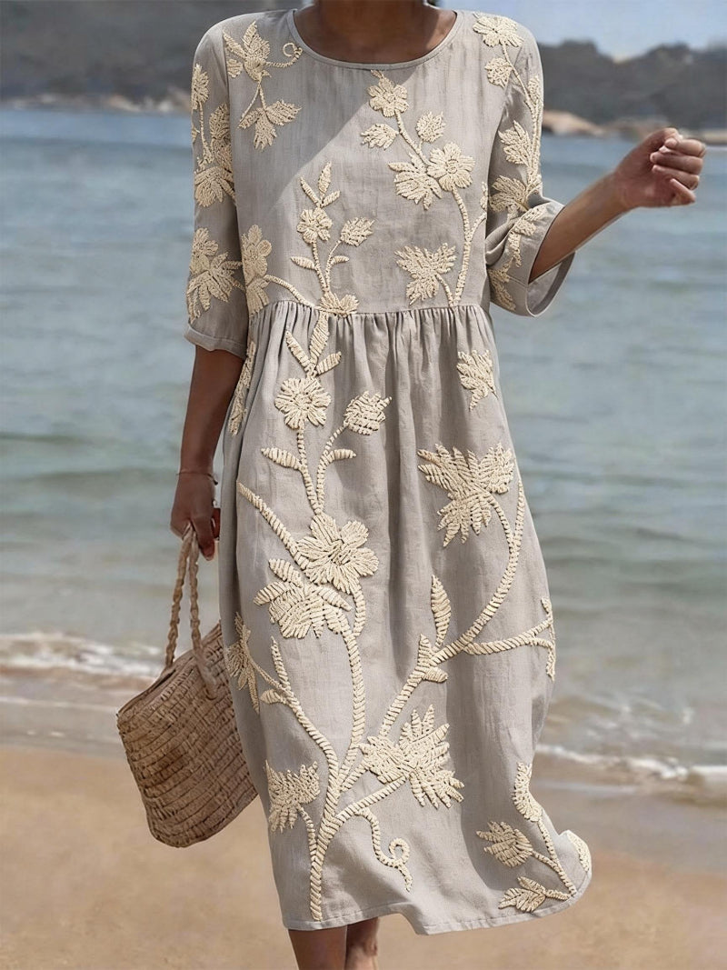 Robe à imprimé floral