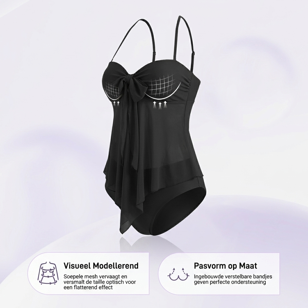 Roos | Flowy Mesh Tankini