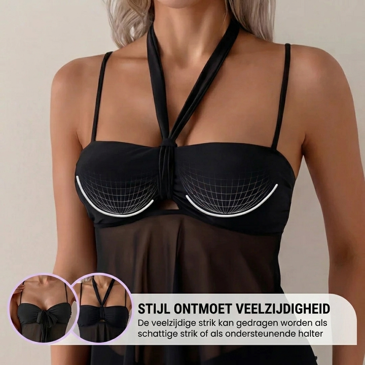 Roos | Flowy Mesh Tankini