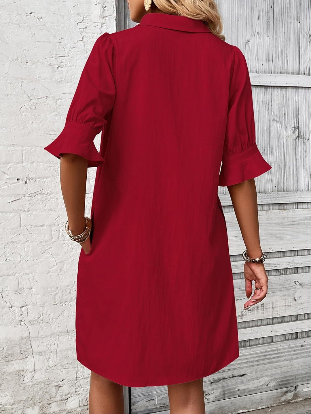 Cameron | Robe élégante à volants
